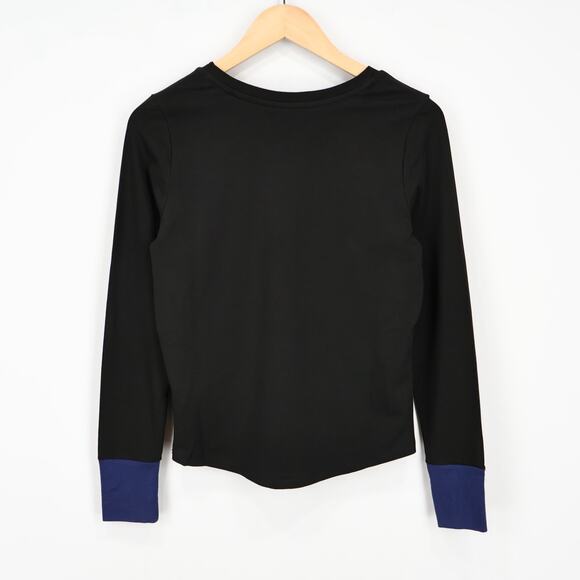 Universal Standard Rhine V-Neck Colorblock Cuff Long Sleeve Top 4XS 00 NWT - Picture 6 of 10